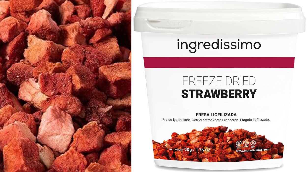 Chollo Fresas liofilizadas Ingredissimo de 50 g por sólo 5€ (-50%)