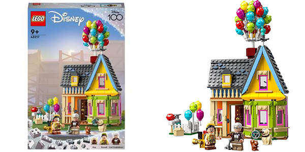 Chollo LEGO Casa de UP de Disney Pixar por sólo 37,99€ con envío gratis (-31%) ¡Corre!