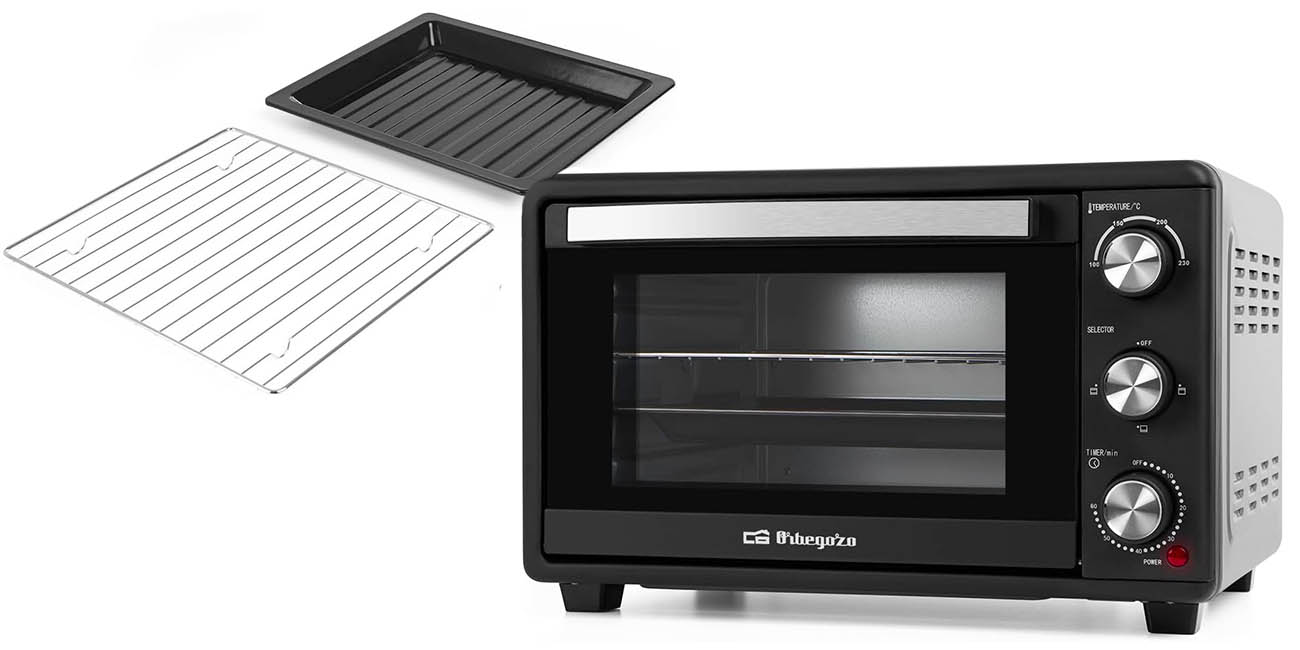 Chollo Horno Orbegozo HCI 5025 de 25 litros por solo 63,99€ con envío gratis (-22%)