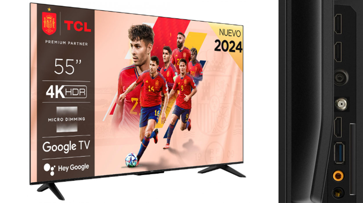 Chollo Smart TV TCL 55P61B LED 4K UHD de 55″ por sólo 299€ (-40%)