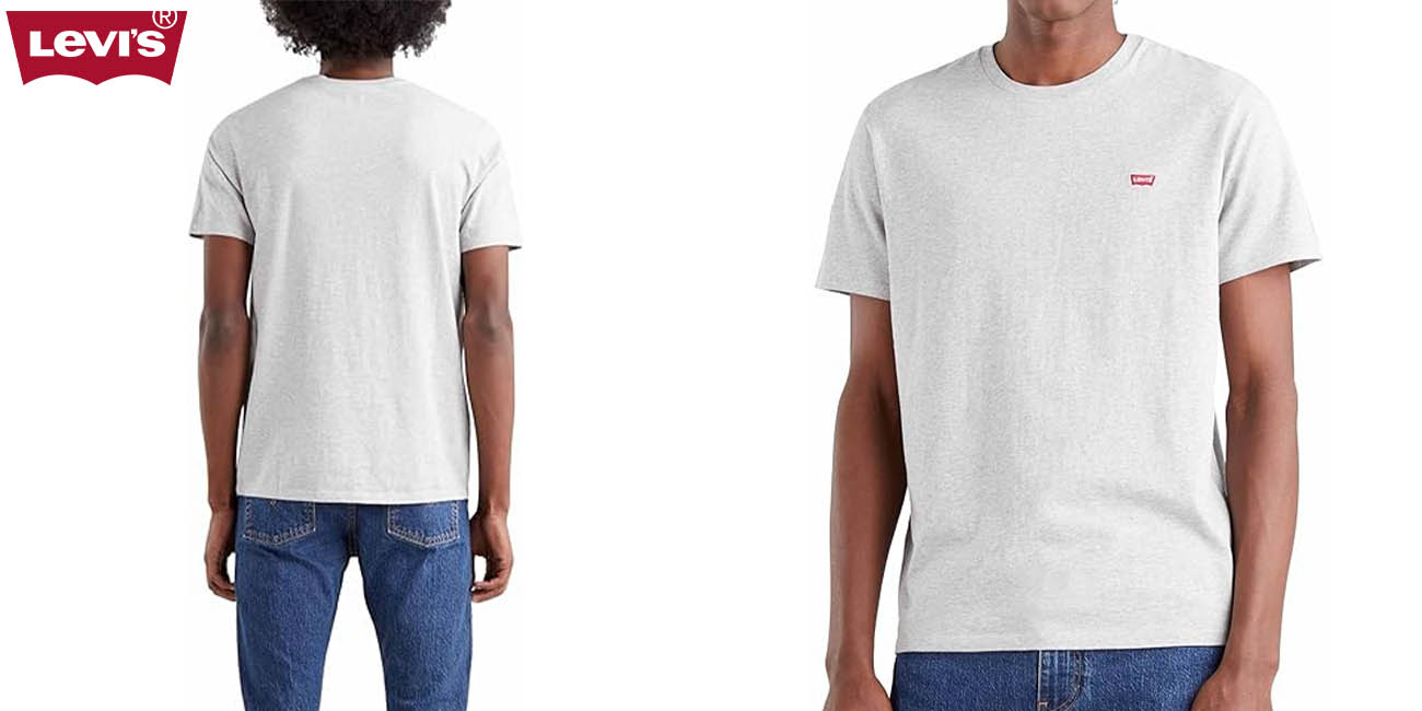 Esta camiseta Levi’s es un clásico básico en cualquier armario y ahora la tienes con un 50% de descuento en Amazon