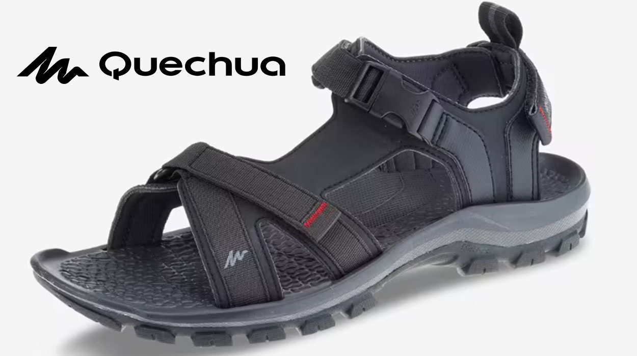 Decathlon DESTROZA el precio de estas geniales sandalias Quechua para hombre por menos de 20€