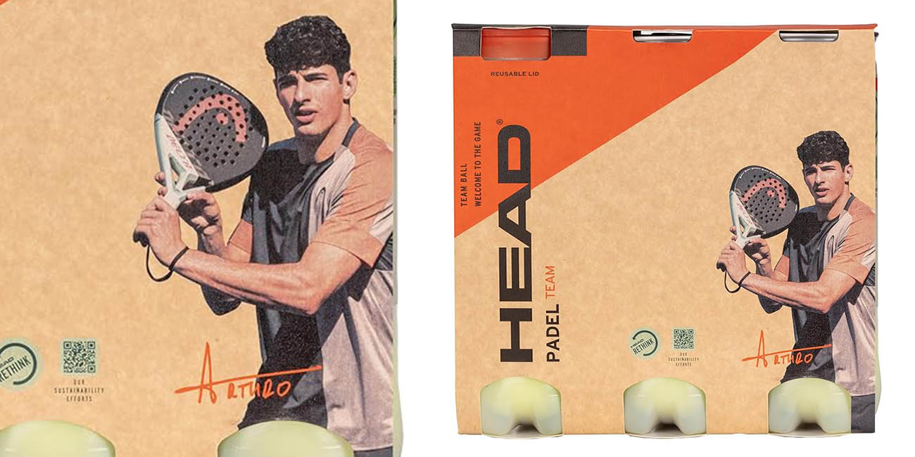 Chollazo Pack x3 botes de pelotas de pádel Head por solo 10,95€ (36% de descuento)