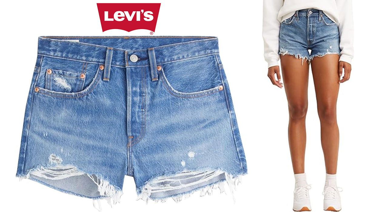 Los shorts Levi’s para mujer más vendidos en Amazon ahora por menos de 31€ ¡BRUTAL!