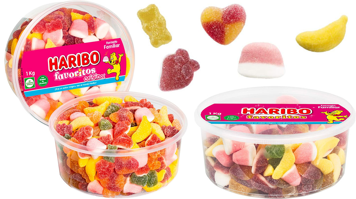 Chollo Mix de gominolas Haribo Favoritos de 1 kg por sólo 9,98€ (-14%)