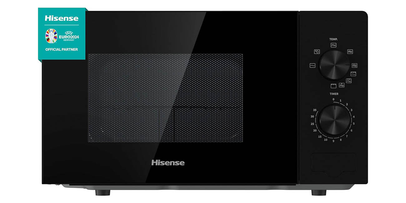 Chollo Microondas Hisense H20MOBP1G de 20 litros por solo 59,90€ con envío gratis (-45%)