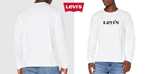 Chollo Sudadera Levi’s Graphic Crewneck para hombre por sólo 22,05€ (-45%)