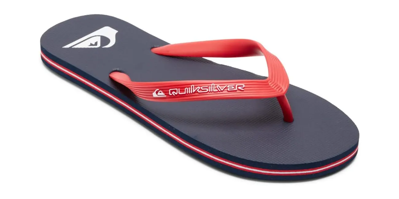 Chollazo Chanclas Quiksilver Molokai Core para hombre por sólo 12€ (40% de descuento)