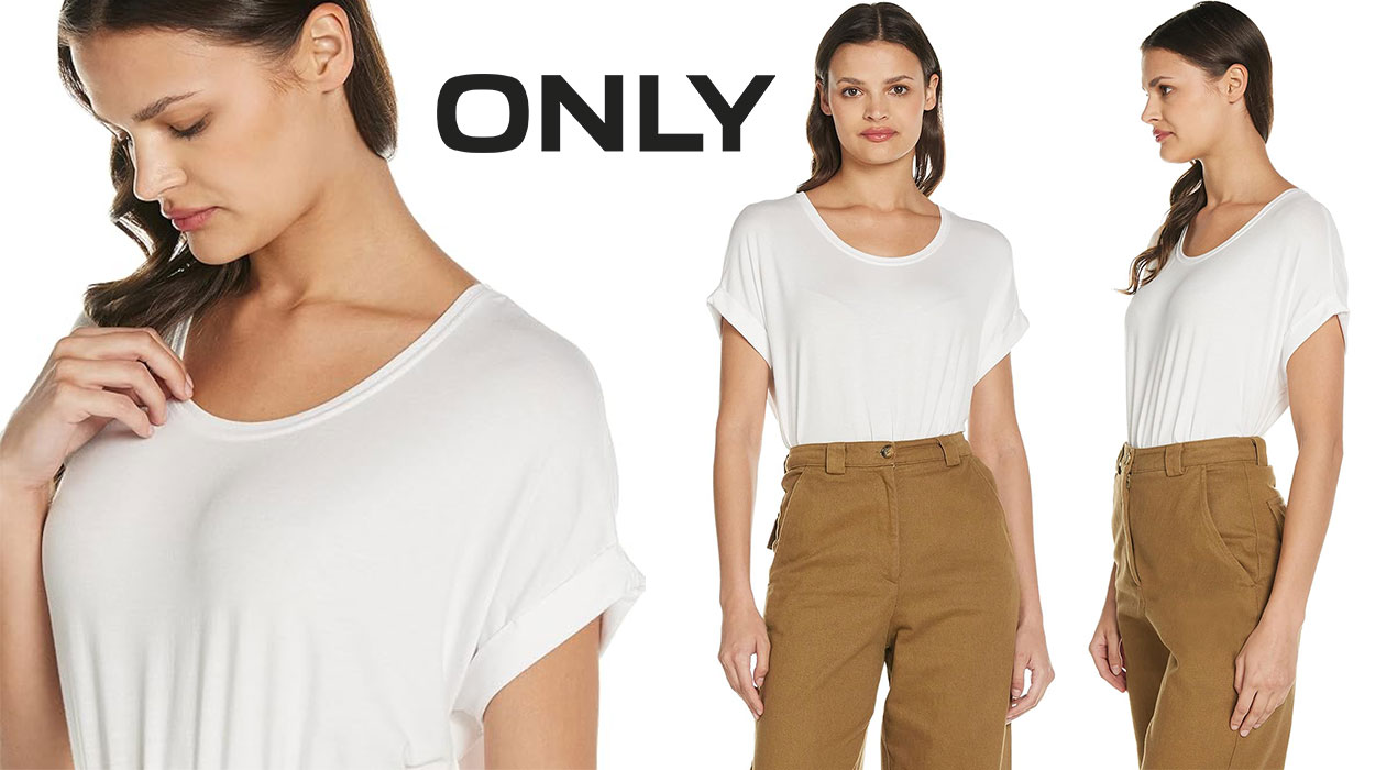 Chollo Camiseta Only Onlmoster Top para mujer por sólo 5,99€ (-65%)