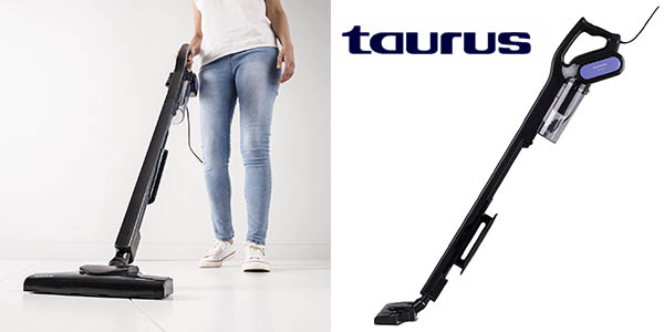 Chollazo Aspirador escoba 3 en 1 Taurus de 600W por sólo 44,99€ con envío gratis (-31%)