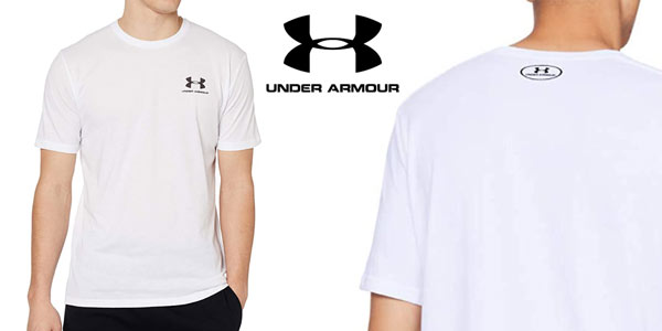 Chollo Camiseta Under Armour Sportstyle para hombre por sólo 13,97€ (50% de descuento)