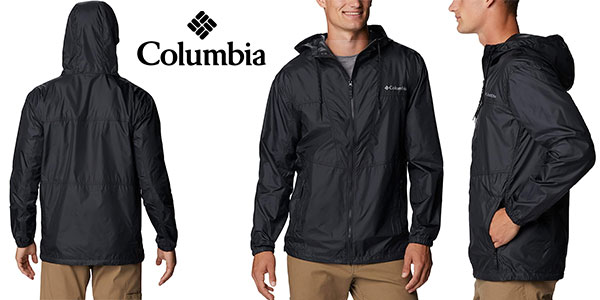 Chollo Chaqueta cortavientos Columbia Trail Traveler para hombre por sólo 32,49€ con envío gratis (-50%)