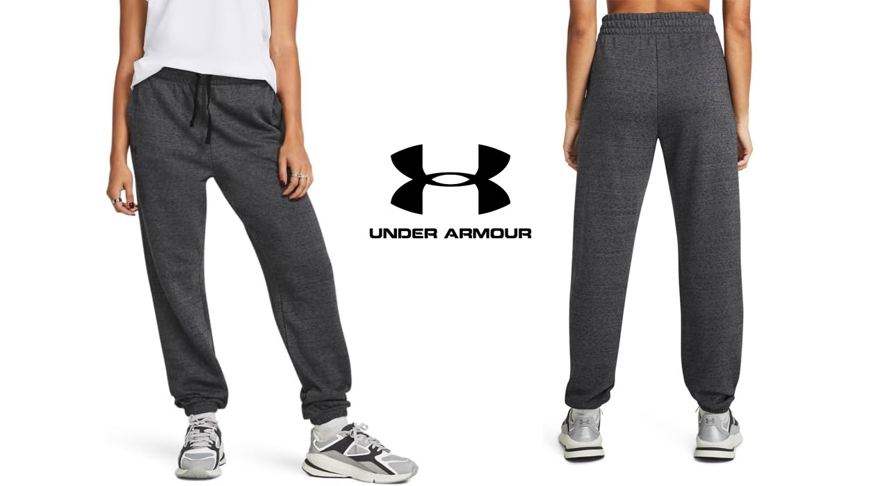 Estos joggers de Under Armour se van a convertir en tu nueva prenda favorita y hoy puedes cazarlos con un 50% de descuento