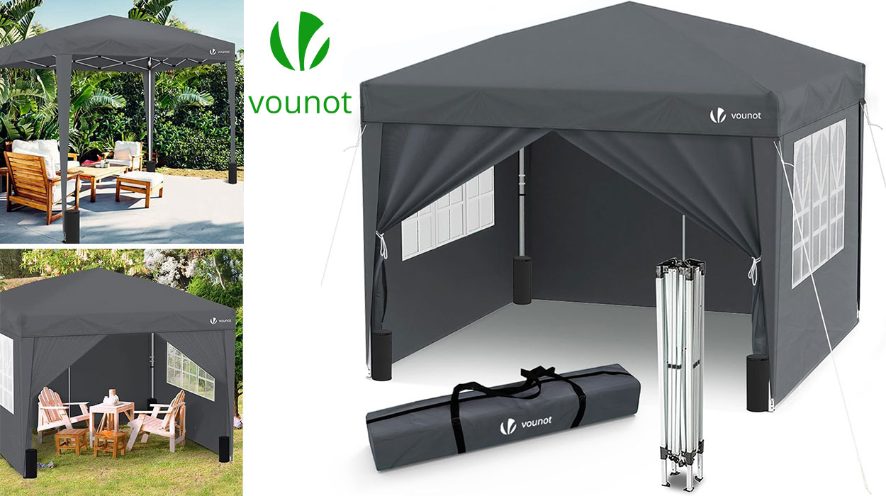 Disfruta del verano a la sombra con esta carpa plegable en oferta por tiempo limitado