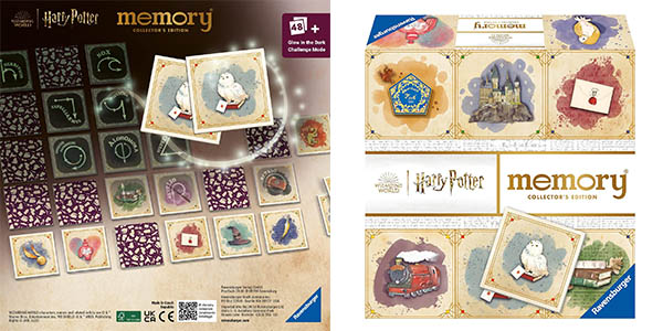 Chollo Memory Harry Potter de Ravensburger por solo 8,60€ (52% de descuento)