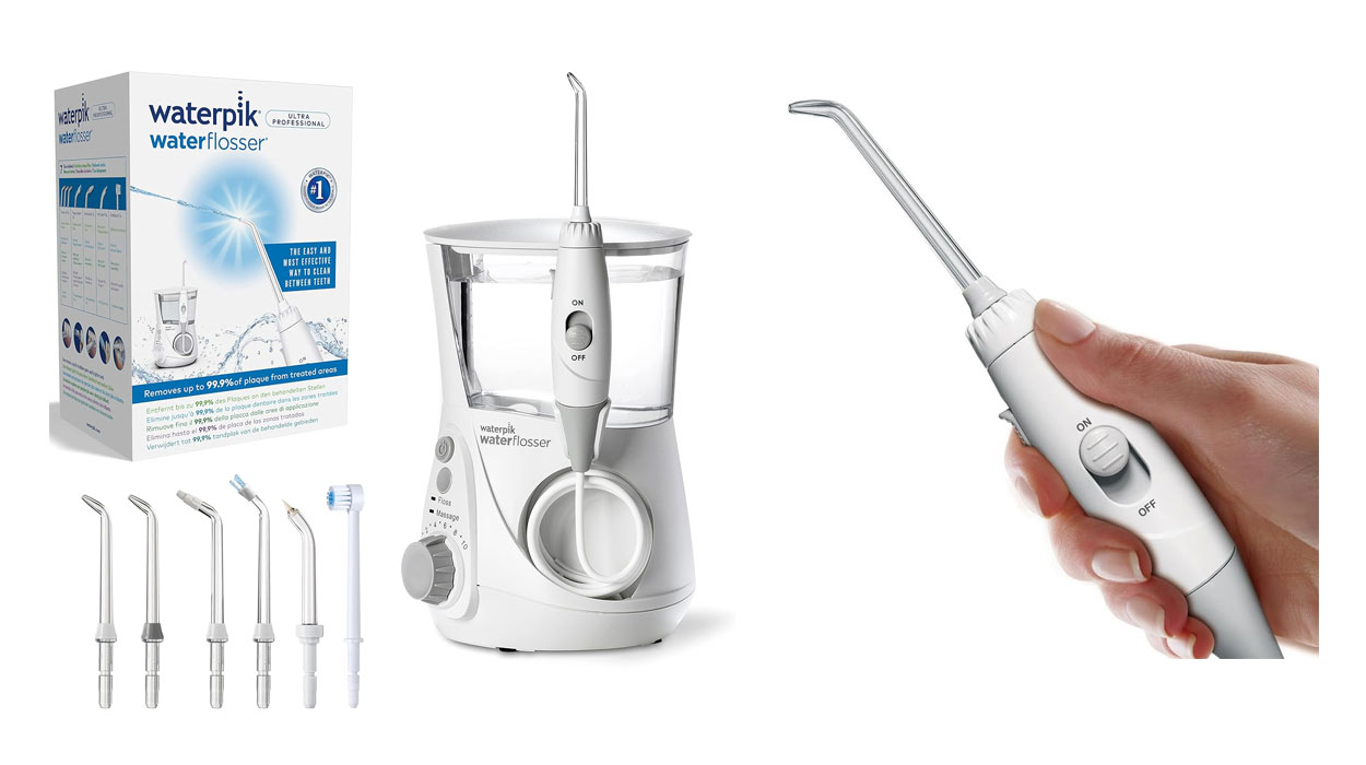 Chollo Irrigador dental Waterpik Ultra con 7 boquillas por solo 64,99€ con envío gratis (35% de descuento)