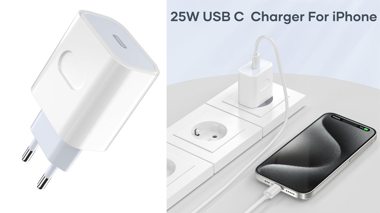 Llévate un cargador de viaje USB-C con PD 3.0 para tu iPhone por menos de 5€ gracias a este cupón descuento