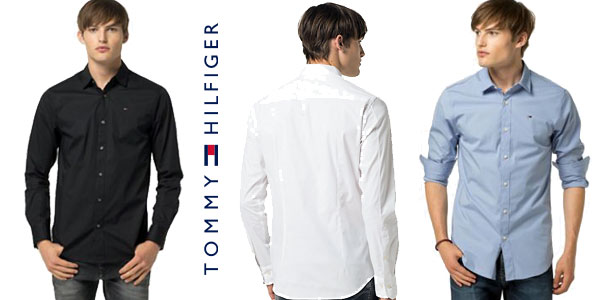 Chollo Camisa Tommy Hilfiger Denim Original Stretch para hombre por sólo 41,95€ con envío gratis (40% de descuento)