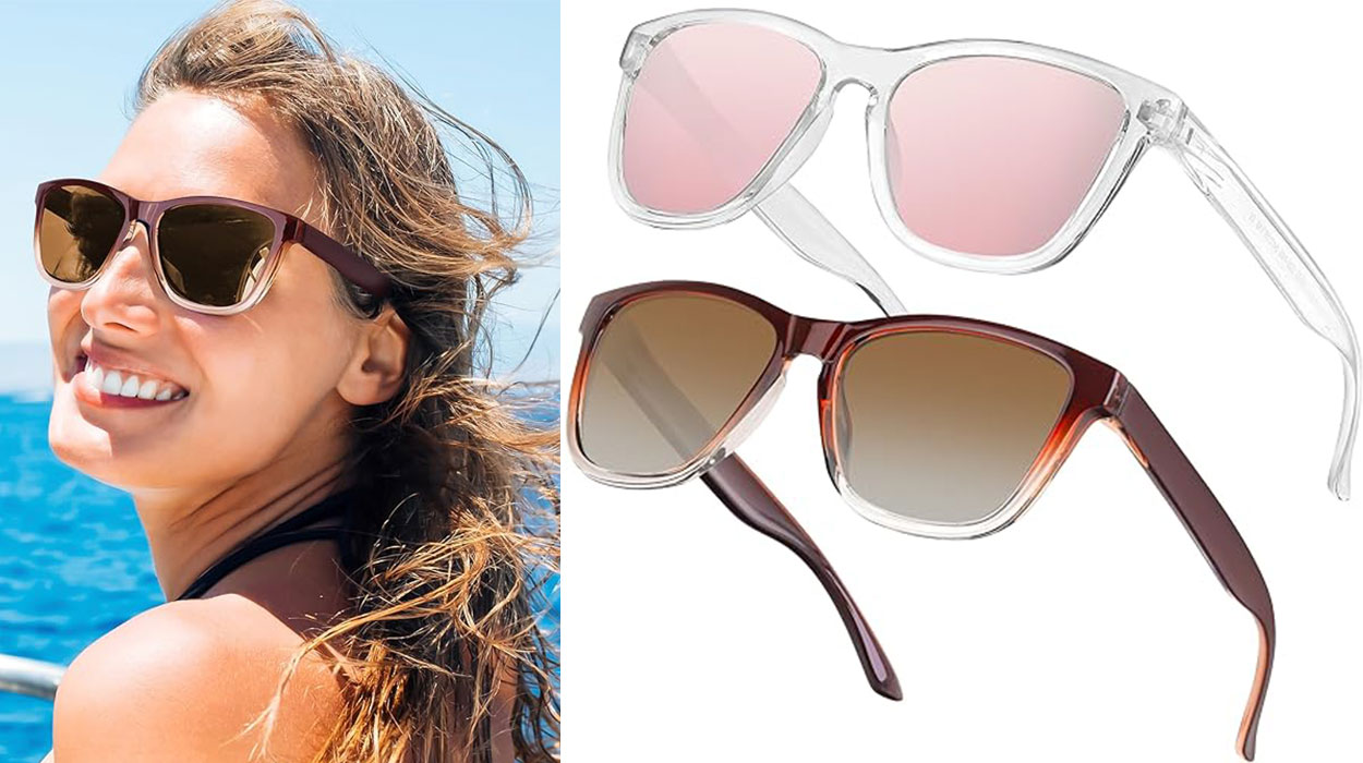 Este pack de 2 pares de gafas de sol polarizadas para mujer es un chollazo ESPECTACULAR ¡Top ventas!