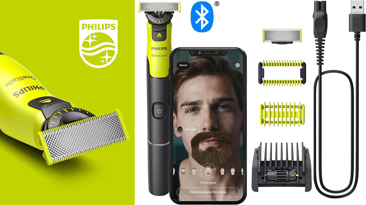 Chollo Recortadora corporal y de barba Philips OneBlade 360 con Bluetooth por sólo 49,99€ con envío gratis (-26%)