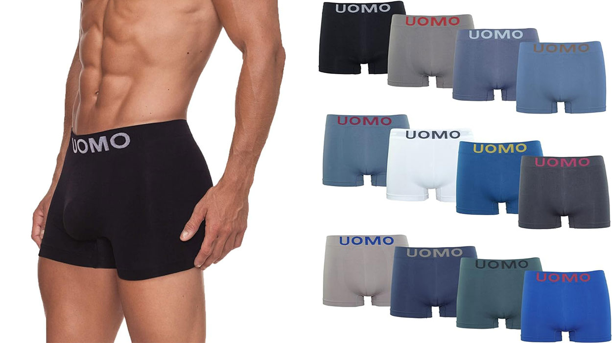 No hay nada mejor en comodidad que estos boxers Channo Uomo que hoy te salen a sólo 2,20€ cada uno ¡Corre!