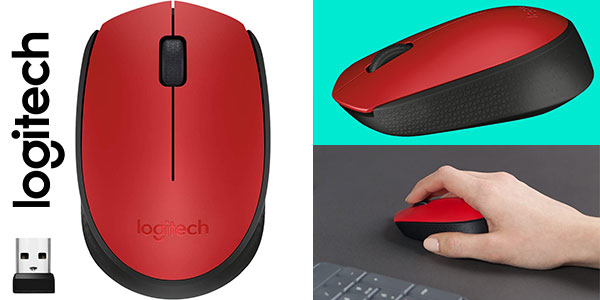 Chollazo Ratón inalámbrico Logitech M171 de 1.000 DPI por sólo 8,43€ (-50%)