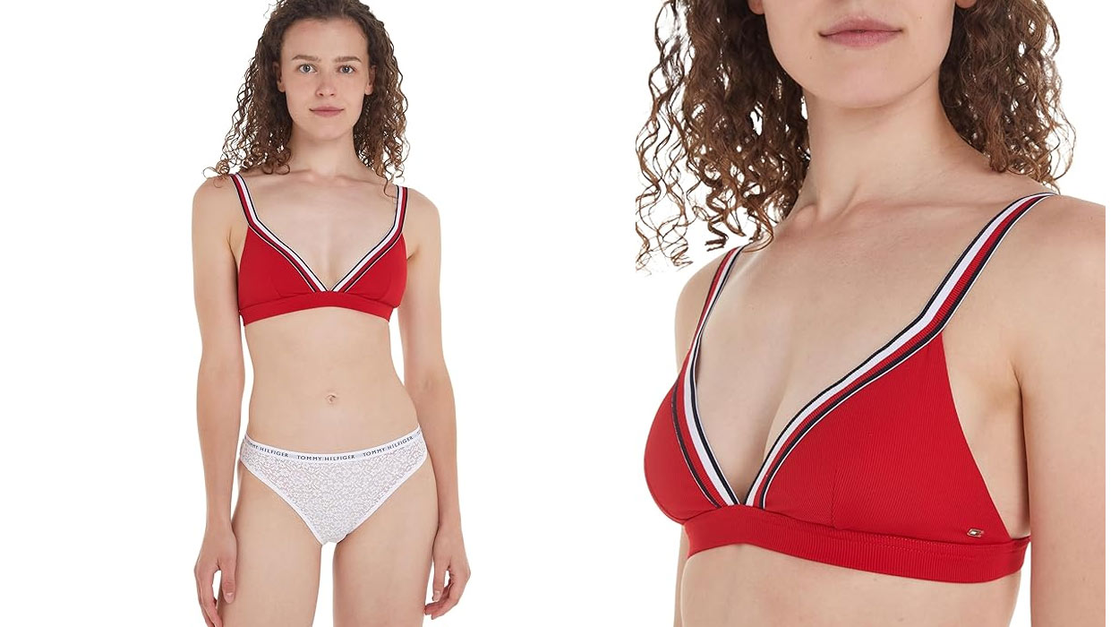 Este es el top de bikini más combinable de Tommy Hilfiger y hoy puedes llevártelo rebajadísimo