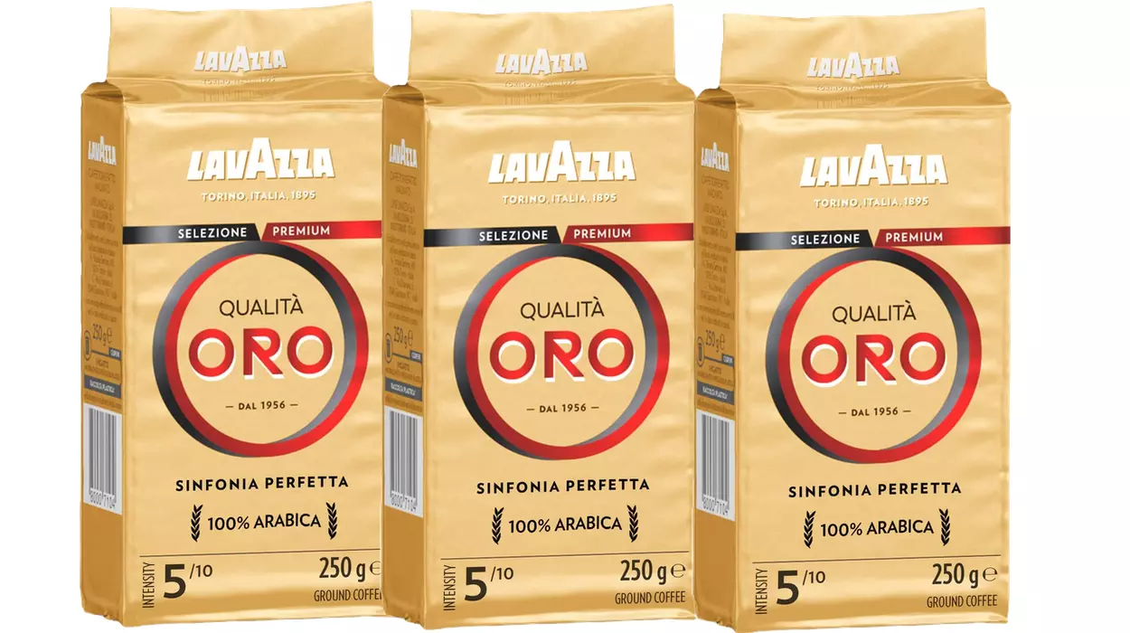 Chollo Pack x3 paquetes de café molido Lavazza Oro de 250 g por sólo 9,16€ con 3×2 (-38%) ¡Corre!