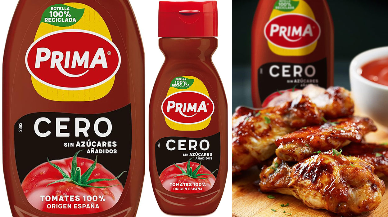 Chollo Pack x3 Ketchup Prima Cero por sólo 4,36€ con promoción 3×2 ¡1,45€ cada uno!