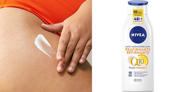 Chollo Pack x3 Nivea Q10 Body Milk Reafirmante Vitamina C de 400 ml por sólo 11,48€ con oferta 3×2 ¡3,82€ cada una!