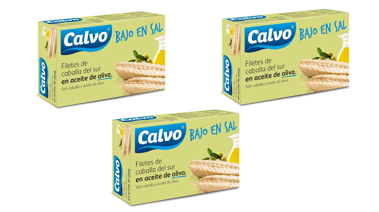 Llévate 3 latas de filetes de caballa del sur Calvo en aceite de oliva y paga sólo 2 con esta oferta especial de Amazon ¡A 1,63€ cada una!