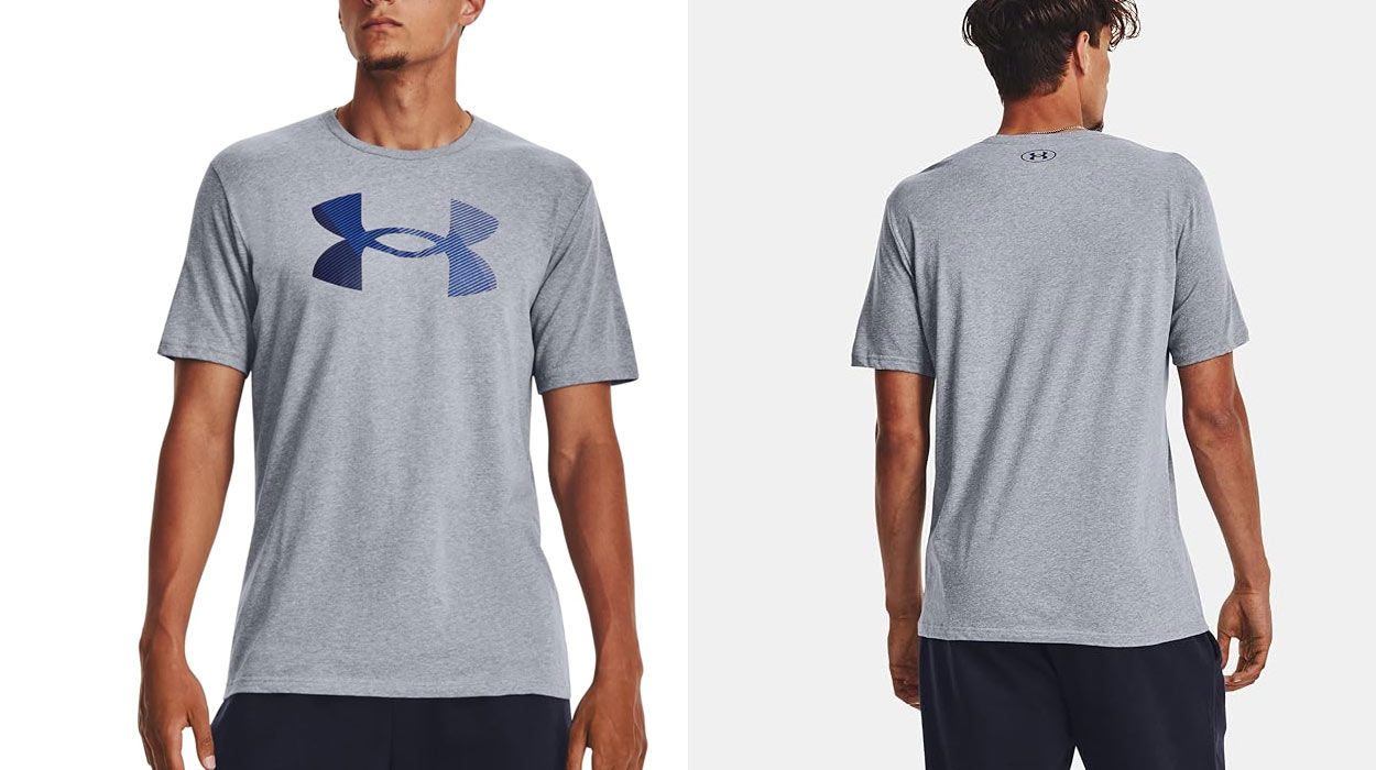 Chollo Camiseta Under Armour Big Logo para hombre por sólo 14,49€ (-52%)