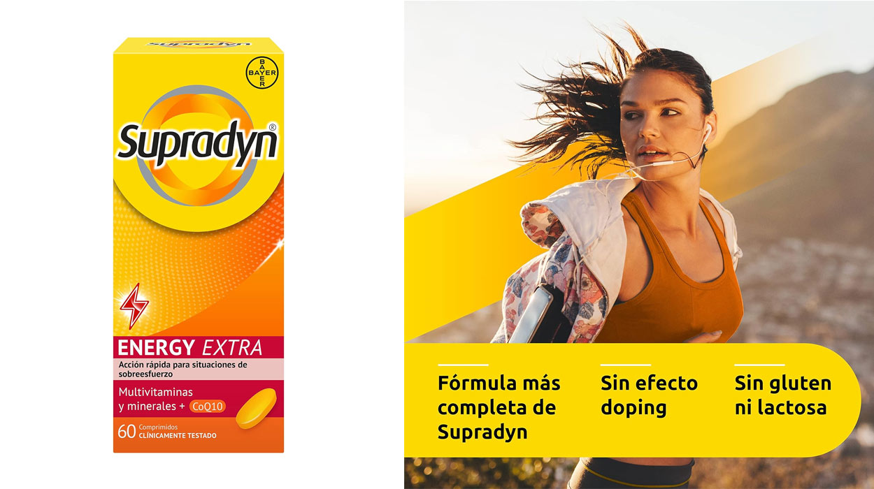 Chollo Supradyn Energy Extra de 60 comprimidos por sólo 18,20€ (-23%)