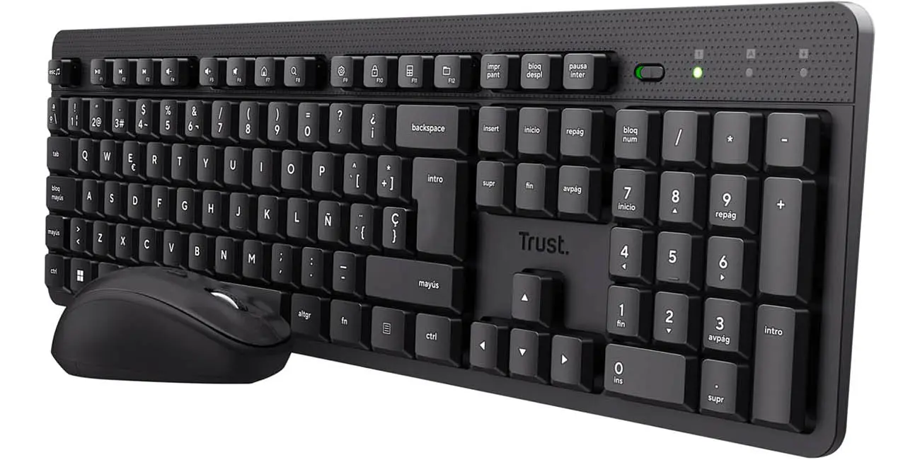 Amazon HUNDE el precio de este conjunto de teclado y ratón inalámbrico Trust y puede ser tuyo por 18,99€ ¡BRUTAL!