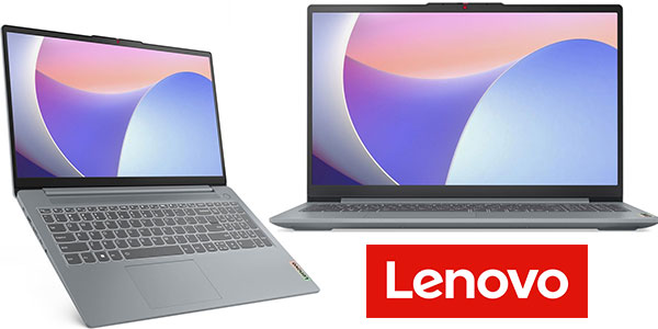 Chollo Lenovo Ideapad Slim 3 de 15.6″ Full HD 8 GB + 256 GB SSD por sólo 279€ con envío gratis (-36%)