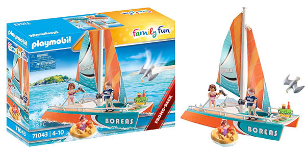 Chollo Playmobil Family Fun 71043 Catamarán por solo 10,80€ (57% de descuento)