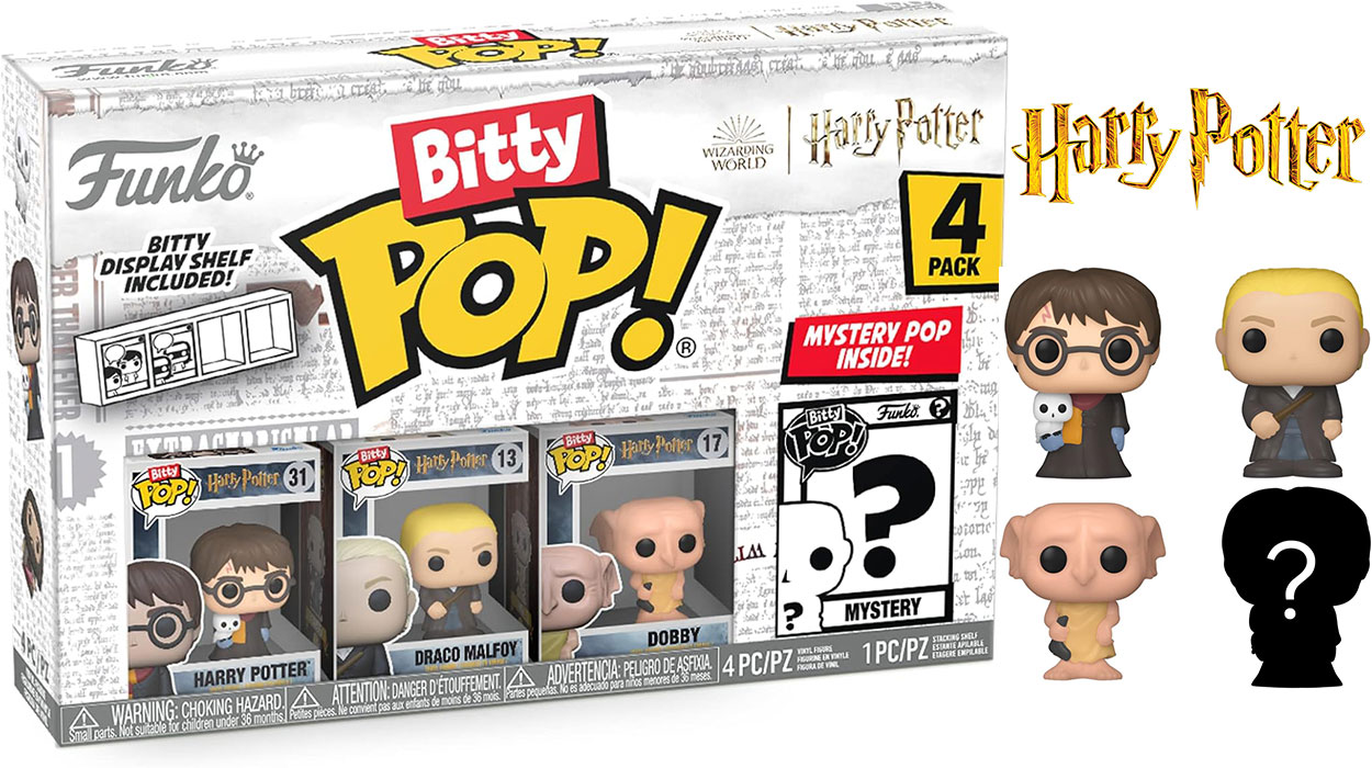 Chollo Set Funko Bitty Pop! de Harry Potter con 3 mini figuras y otra sorpresa por sólo 12,49€ (-22%)