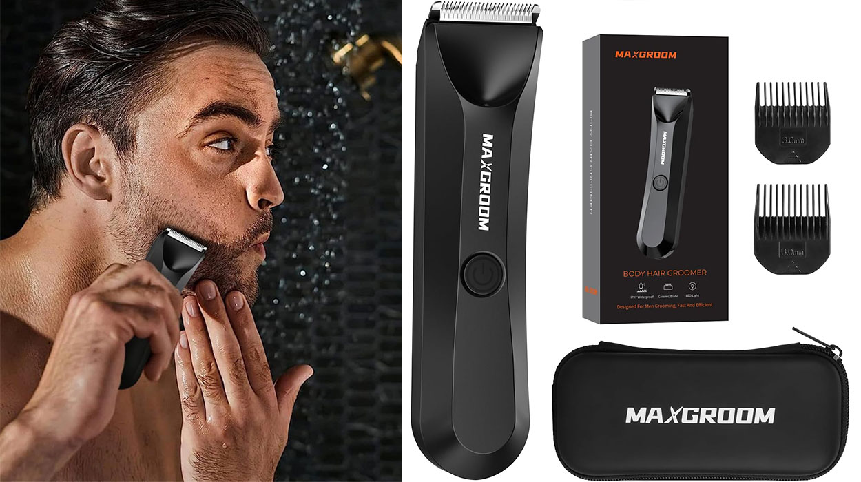 Chollo Afeitadora corporal Maxgroom para hombre por sólo 14,99€ con doble cupón (-70%)