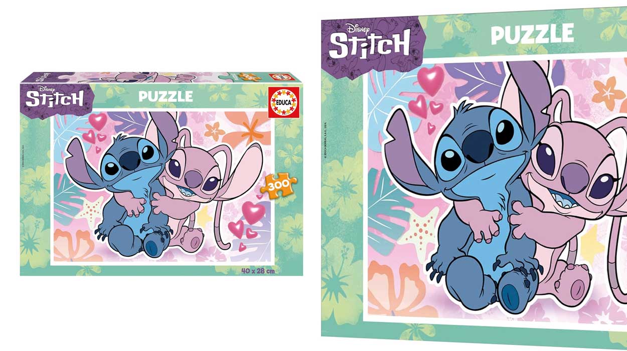 Chollo Puzle Educa Stitch de 300 piezas por sólo 5,99€ (-40%)