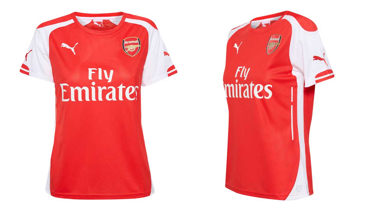 Chollo Camiseta Arsenal F.C Puma Primera Equipación para mujer por sólo 15,99€ (-82%)