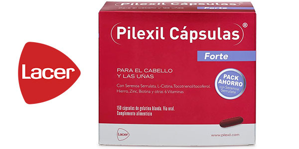 Chollo Pack Ahorro de Pilexil Forte con 150 cápsulas por sólo 34,95€ con envío gratis (-26%)