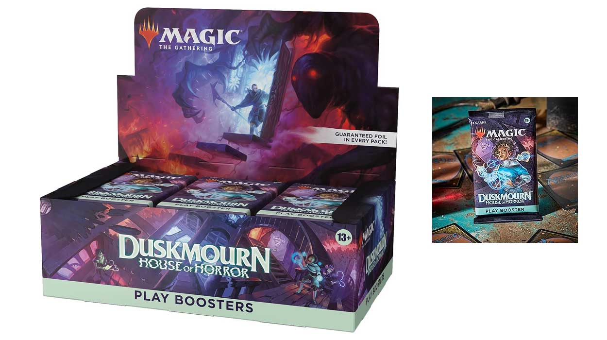 Chollo Caja de sobres MTG Duskmourn House of Horror (36 sobres, 504 cartas) por sólo 132,72€ (-35%) ¡TOP VENTAS!