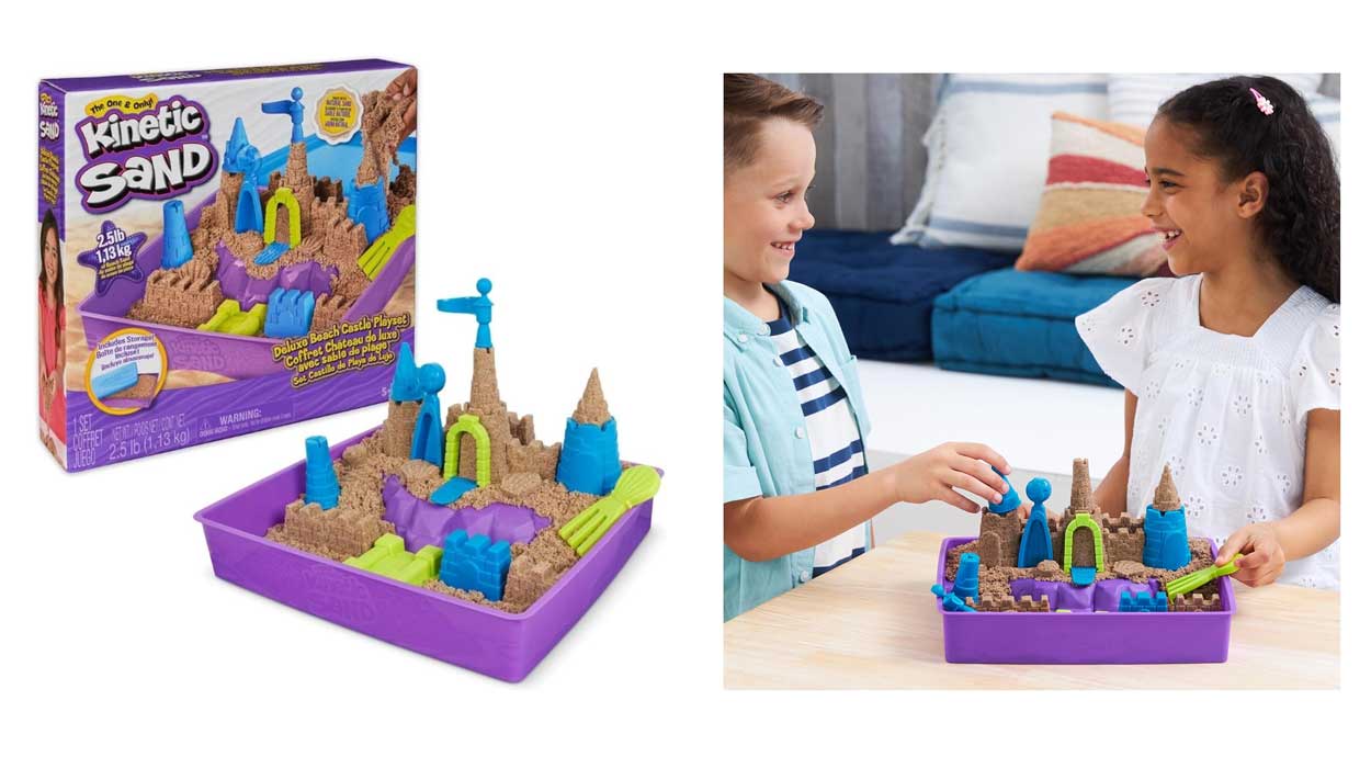 Chollo Set Ufesa Kinetic Sand Castillo de playa de lujo de 1,13 kg por sólo 13,50€ (-46%) ¡Top ventas!