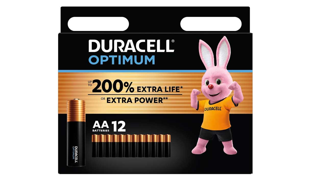 Chollo Pilas Alcalinas Duracell AA extra duración y potencia por sólo 10,07€ (40% de descuento)