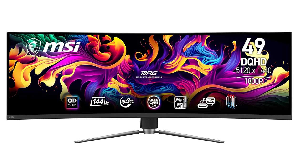 Chollo Monitor Gaming QD-OLED MSI por sólo 899,00€ (47% de descuento)