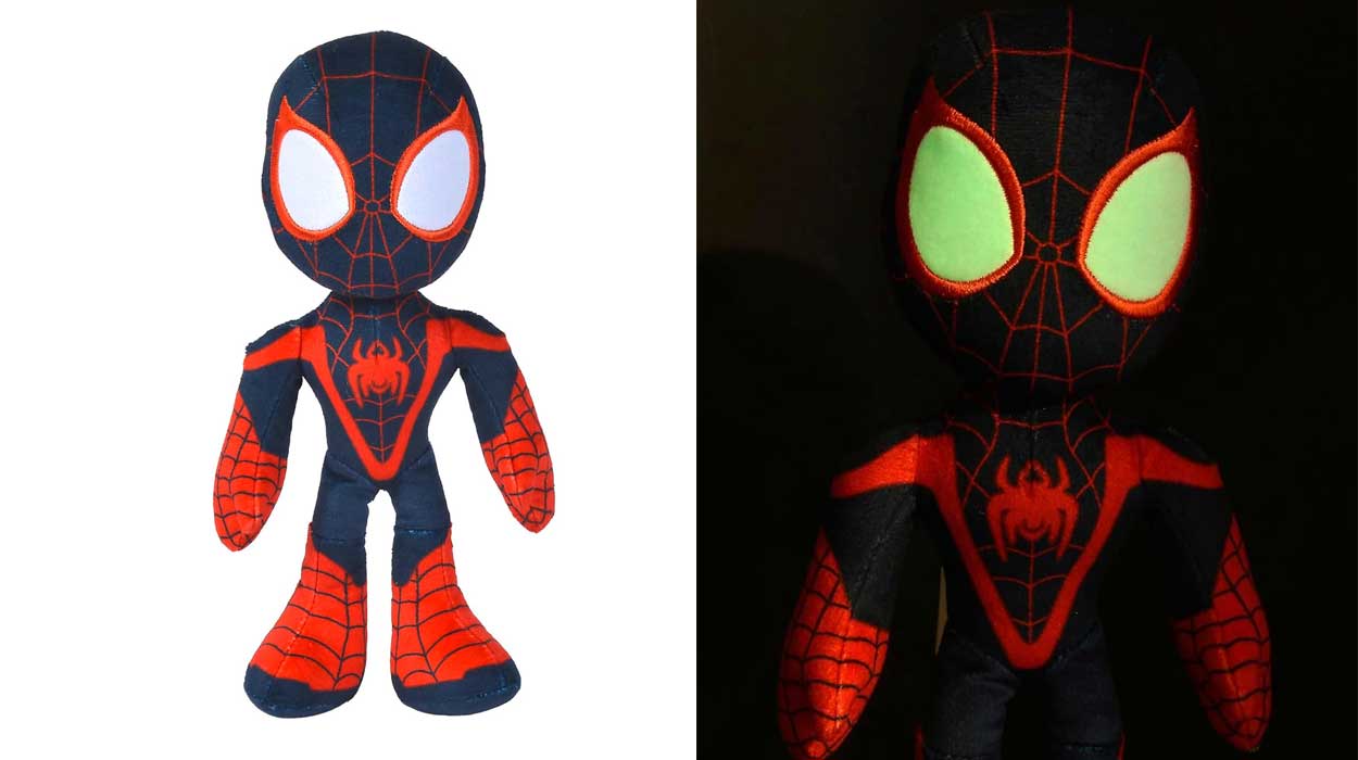 Chollo Peluche Miles Morales Marvel Spidey Disney de 25 cm por sólo 7,45€ (-49%)