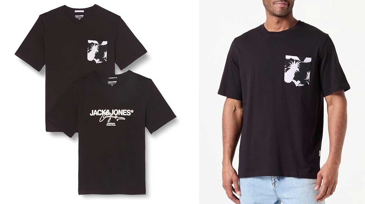 Llévate hoy este pack de 2 camisetas Jack & Jones a precio mínimo: ¡6,99€ cada una!