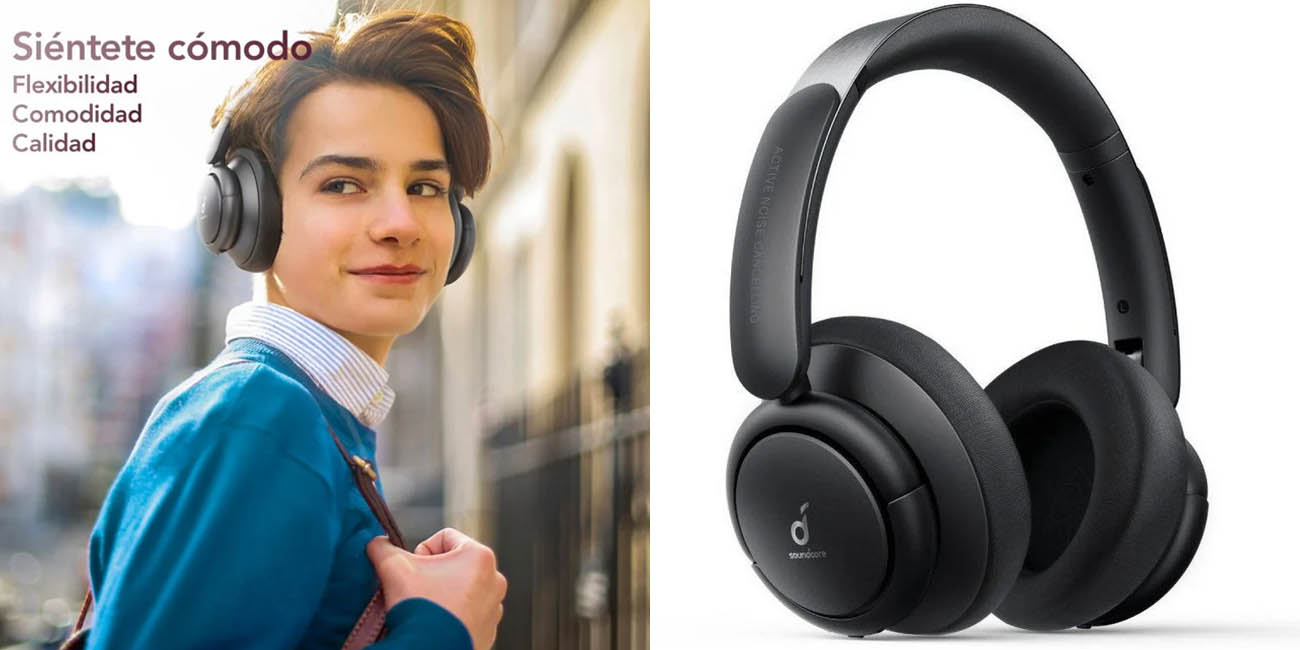 Chollo Auriculares inalámbricos Soundcore Life Tune con reducción de ruido por sólo 39,99€ con envío gratis (-60%)