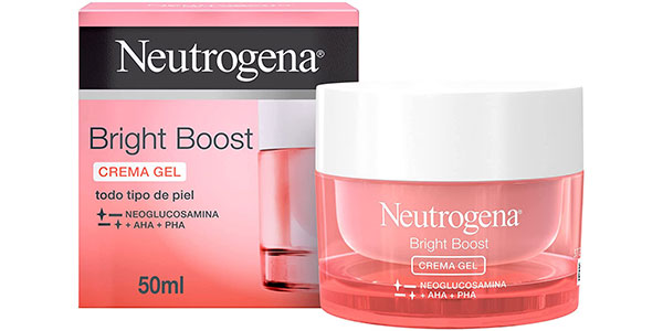 Chollo Crema facial de día hidratante Neutrogena Bright Boost con Neoglucosamina de 50 ml por sólo 14,99€ (-39%)