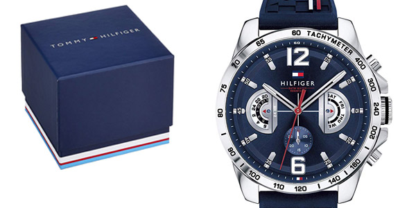 Chollo Reloj multiesfera Tommy Hilfiger Decker 1791476 para hombre por sólo 99,99€ con envío gratis (44% de descuento)